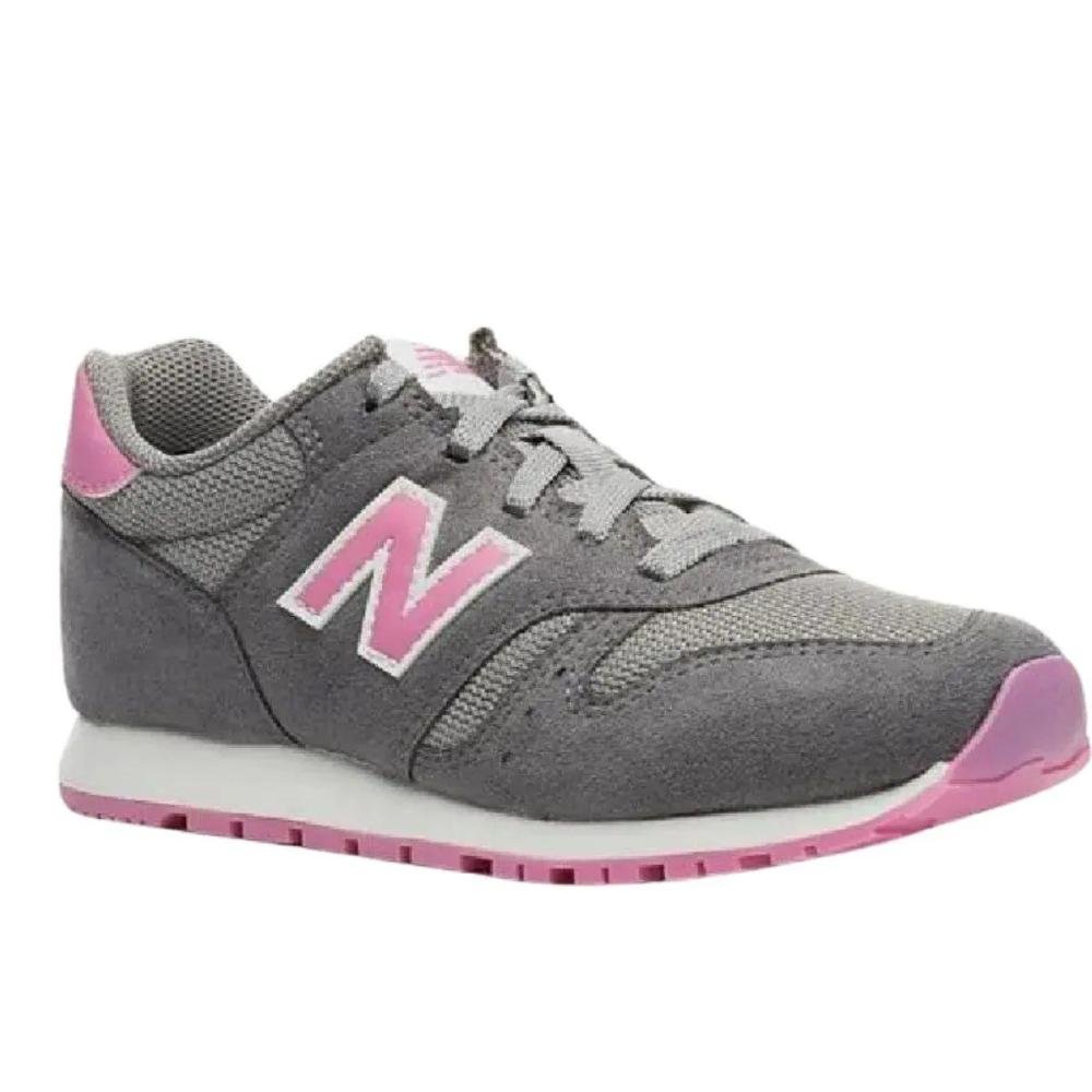 Tenis New Balance 373 Infantil Cinza 2