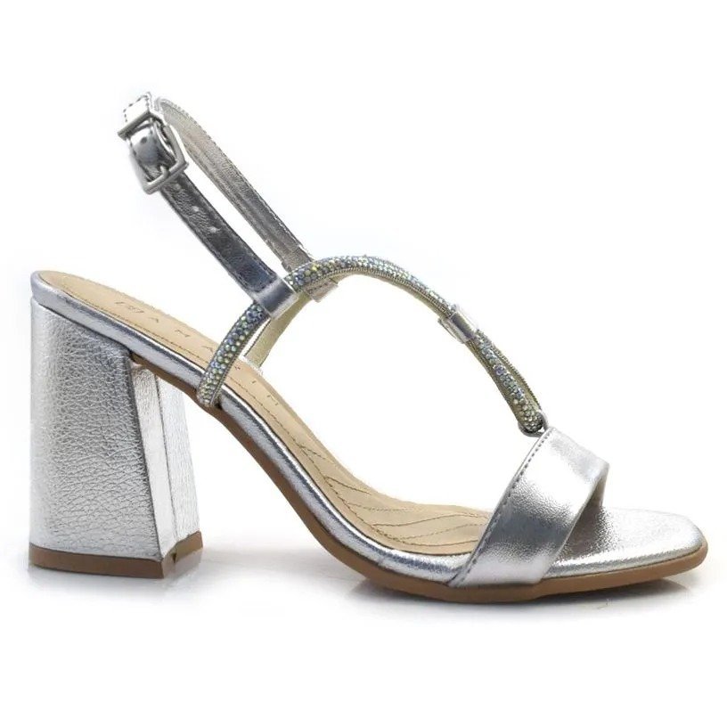 Sandalia Ramarim 24-41201 Prata 1