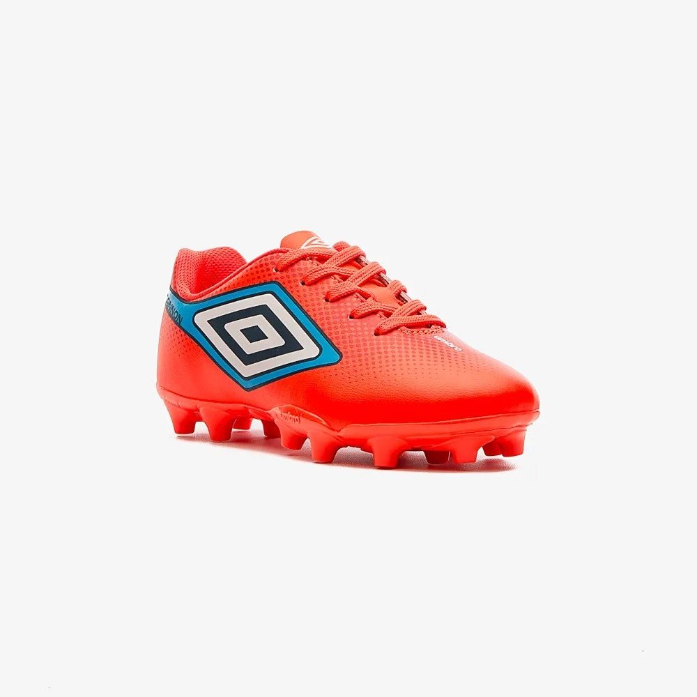 Chuteira Campo Umbro Cannon Jr Vermelho 2
