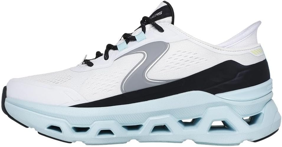 Tenis Skechers Glide-Step Altus Branco/Azul 3