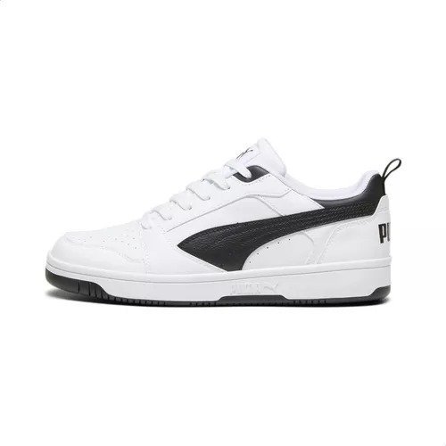 Tenis Puma Rebound V6 Low Bdp Branco/Preto 1