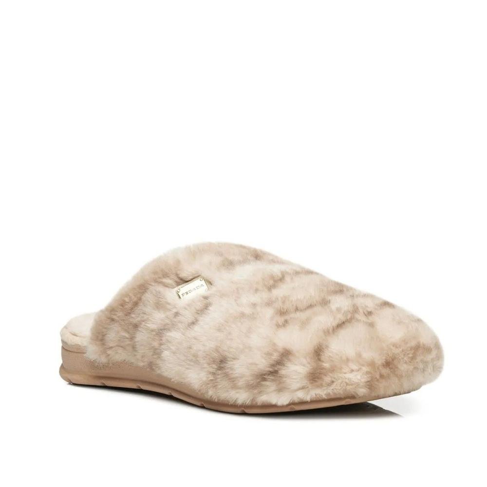 Pantufa Pegada 266013-01 Bege 2