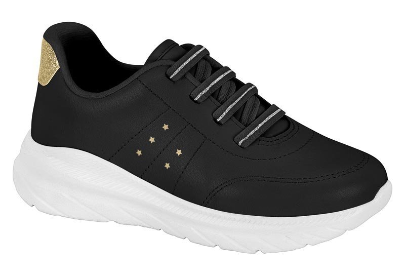 Tenis Molekinha 2584.101.16579 Preto 2
