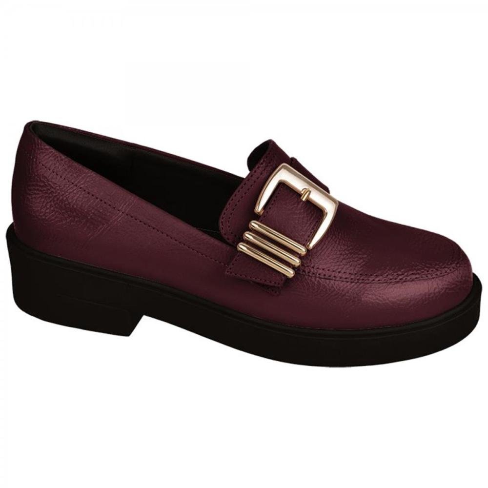 Mocassim Bebece T2419-692 Vinho/Preto 3