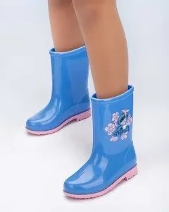 Bota Grendene Stitch Colorful 23325 Juvenil Rosa/Azul 2