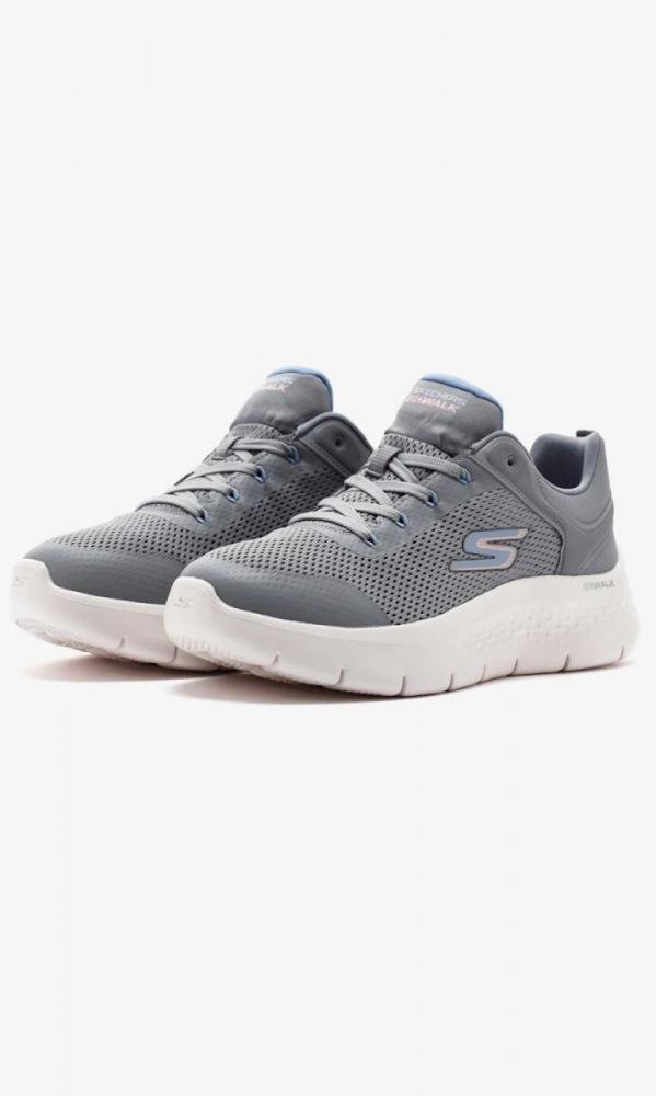 Tenis Skechers Go Walk Cinza/Azul 3