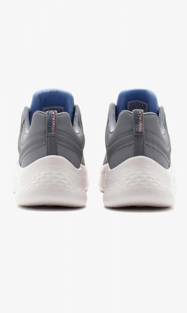 Tenis Skechers Go Walk Cinza/Azul 4