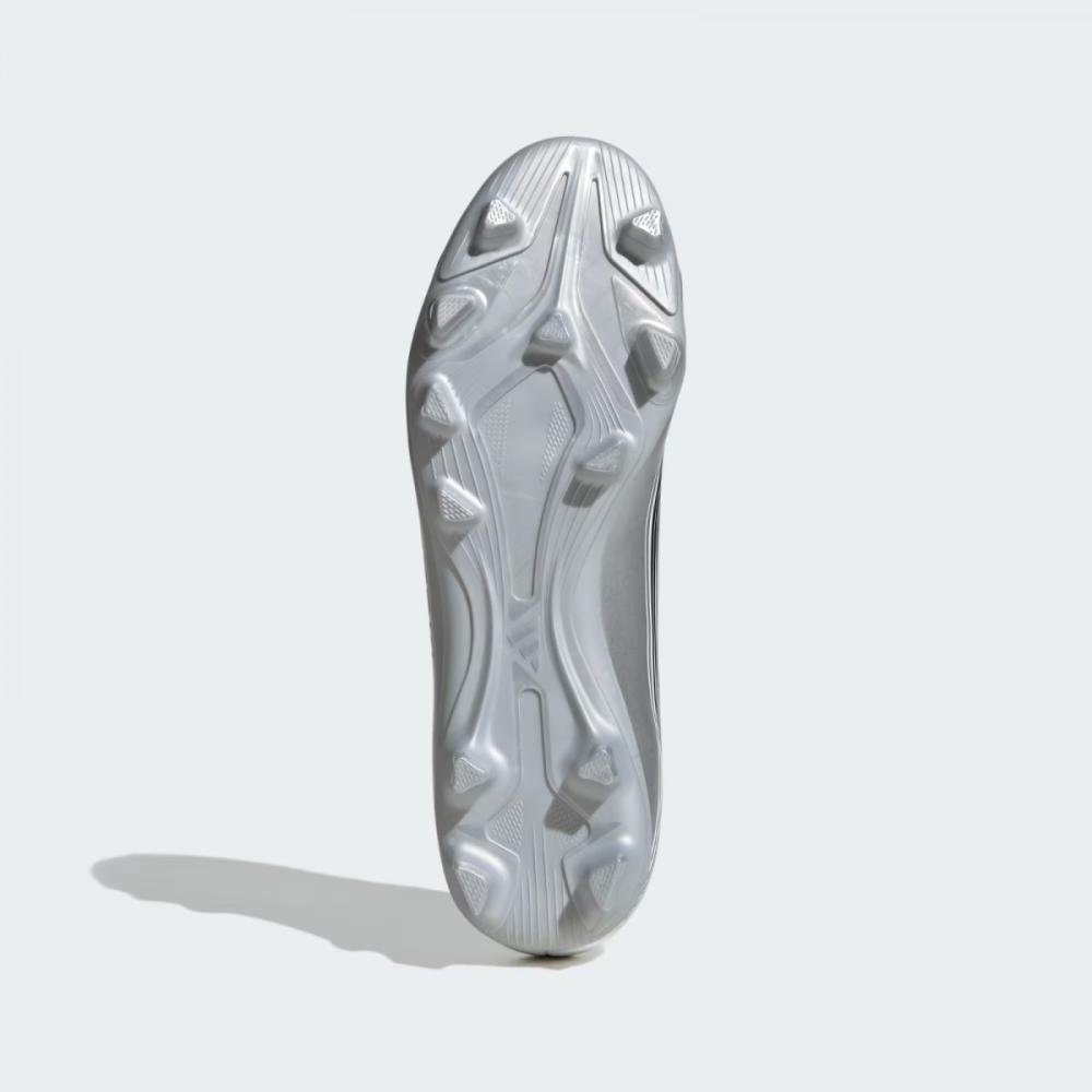 Chuteira Campo Adidas F50 Messi Club Branco/Prata 7