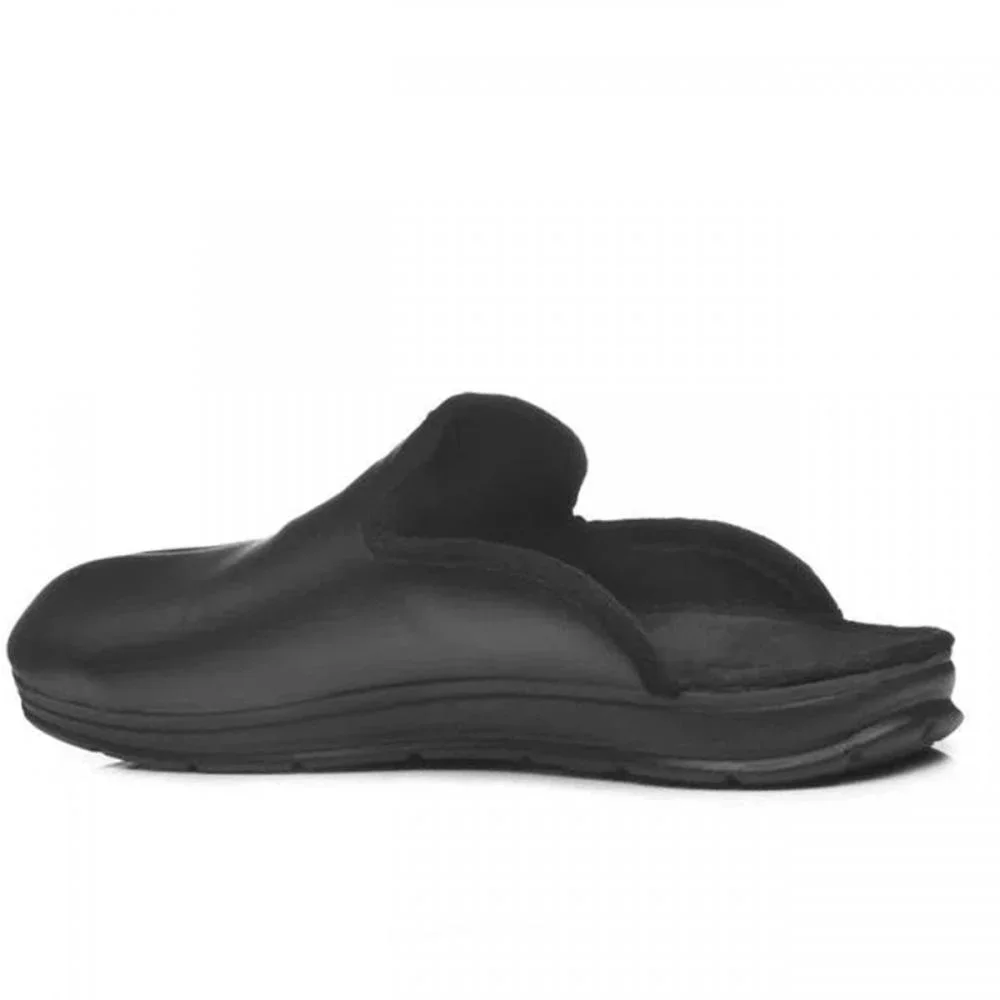 Pantufa Pegada 166001 Microfibra Preto 2