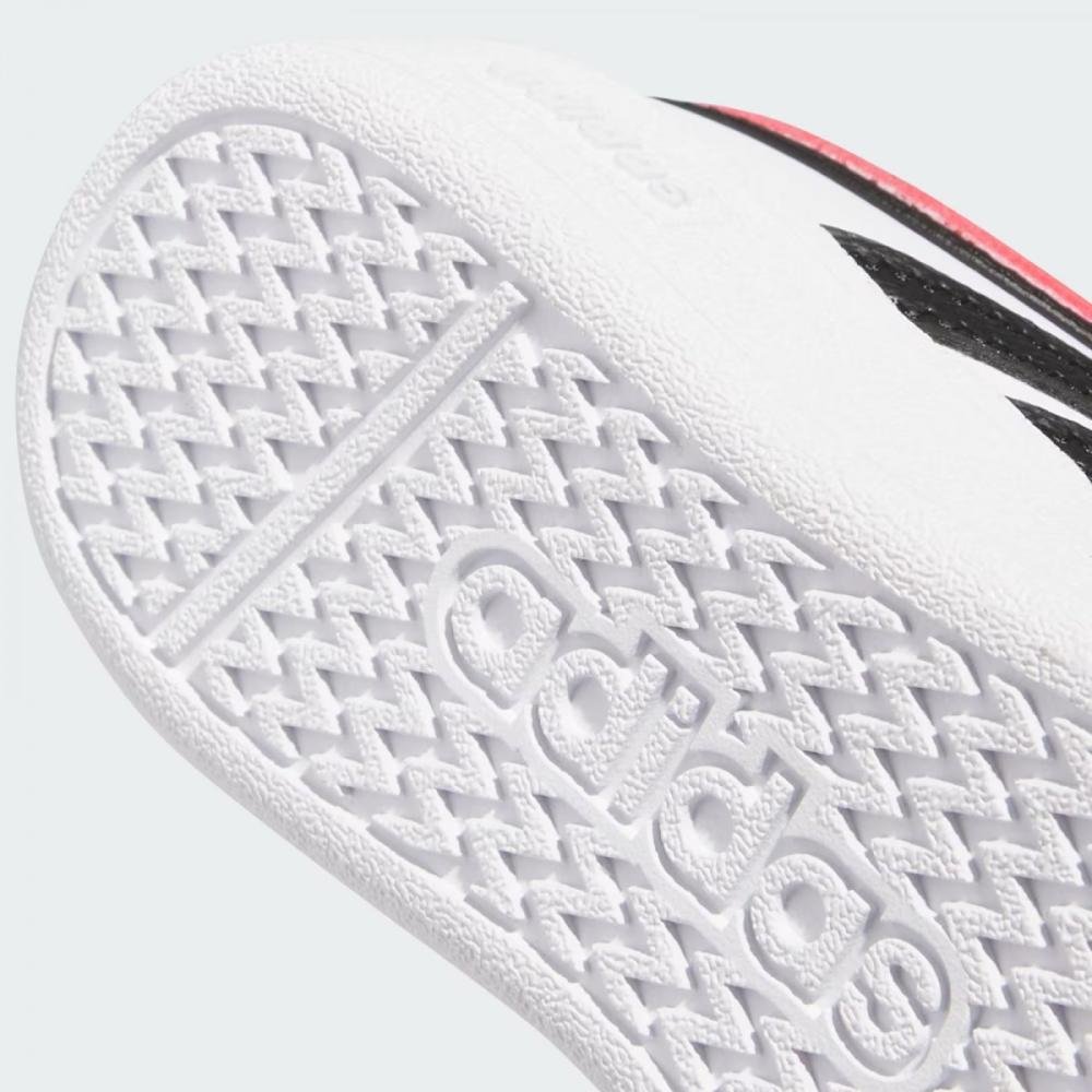 Tenis Adidas Hoops 4.0 Cf C Juvenil Branco/Preto/Vermelho 6