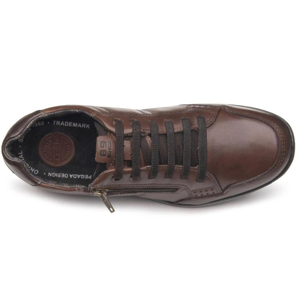 Sapatenis Pegada 114861-01 Marrom 6