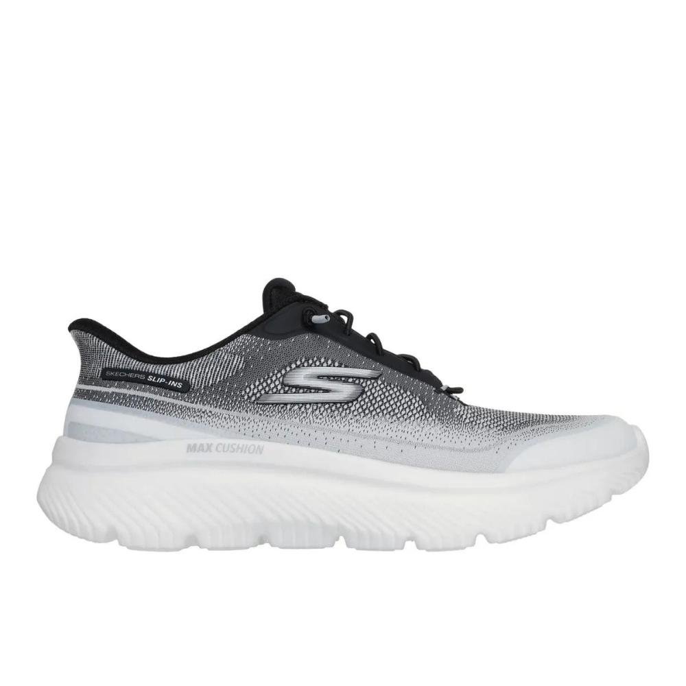 Tenis Skechers Go Walk Max Cushioning Hyper Burst Branco/Cinza 1