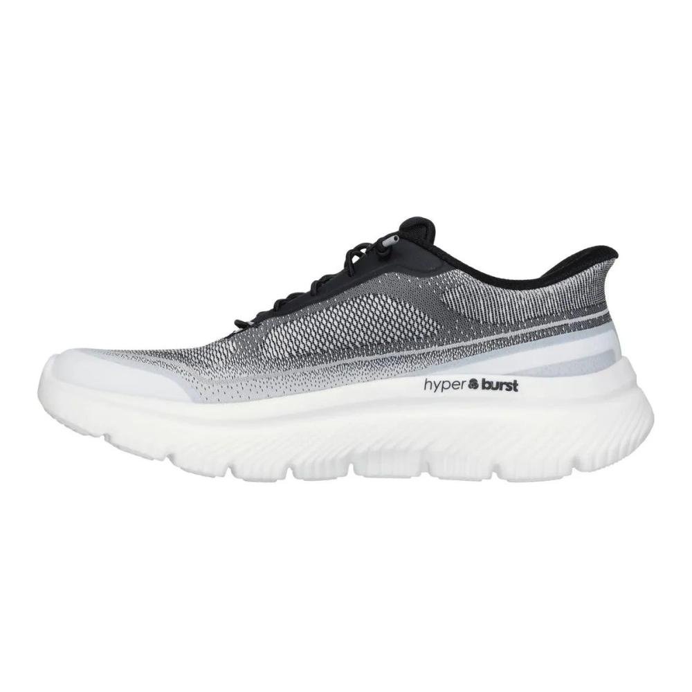 Tenis Skechers Go Walk Max Cushioning Hyper Burst Branco/Cinza 3
