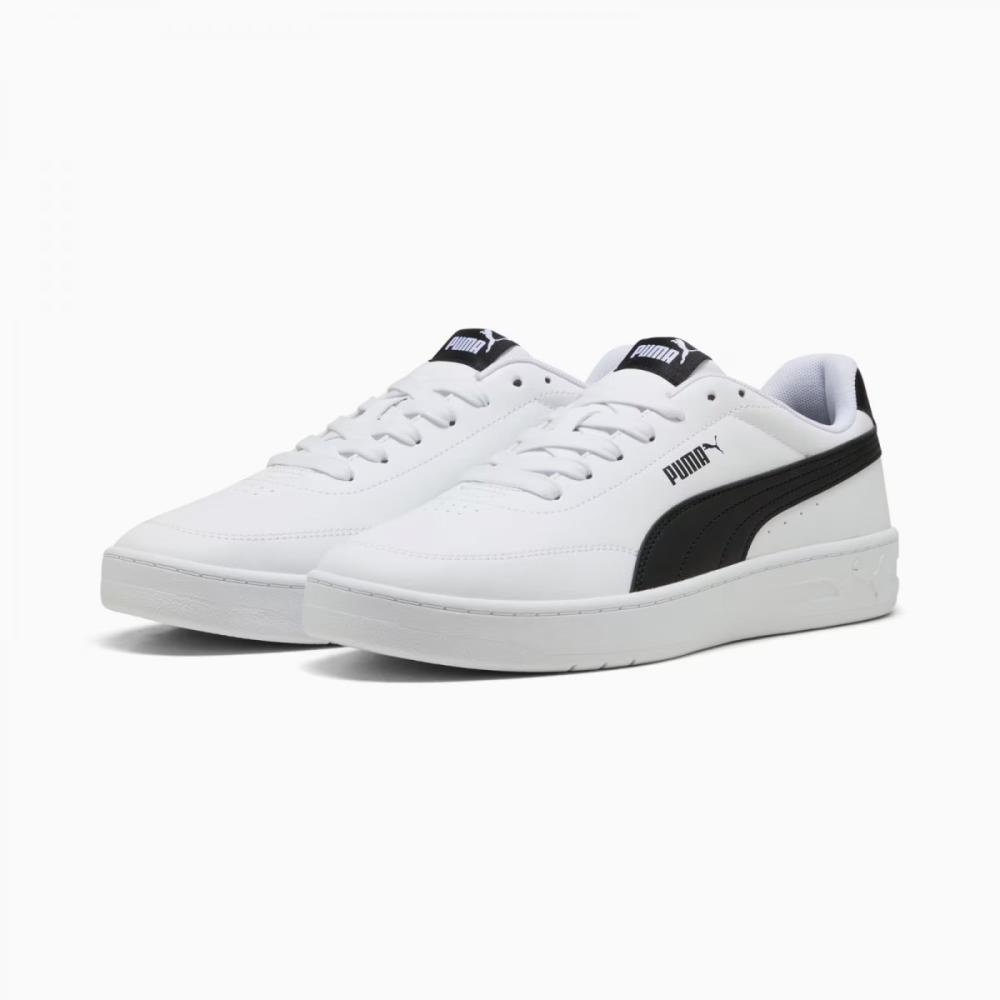 Tenis Puma Court Classic Clean Bdp Branco/Preto 2