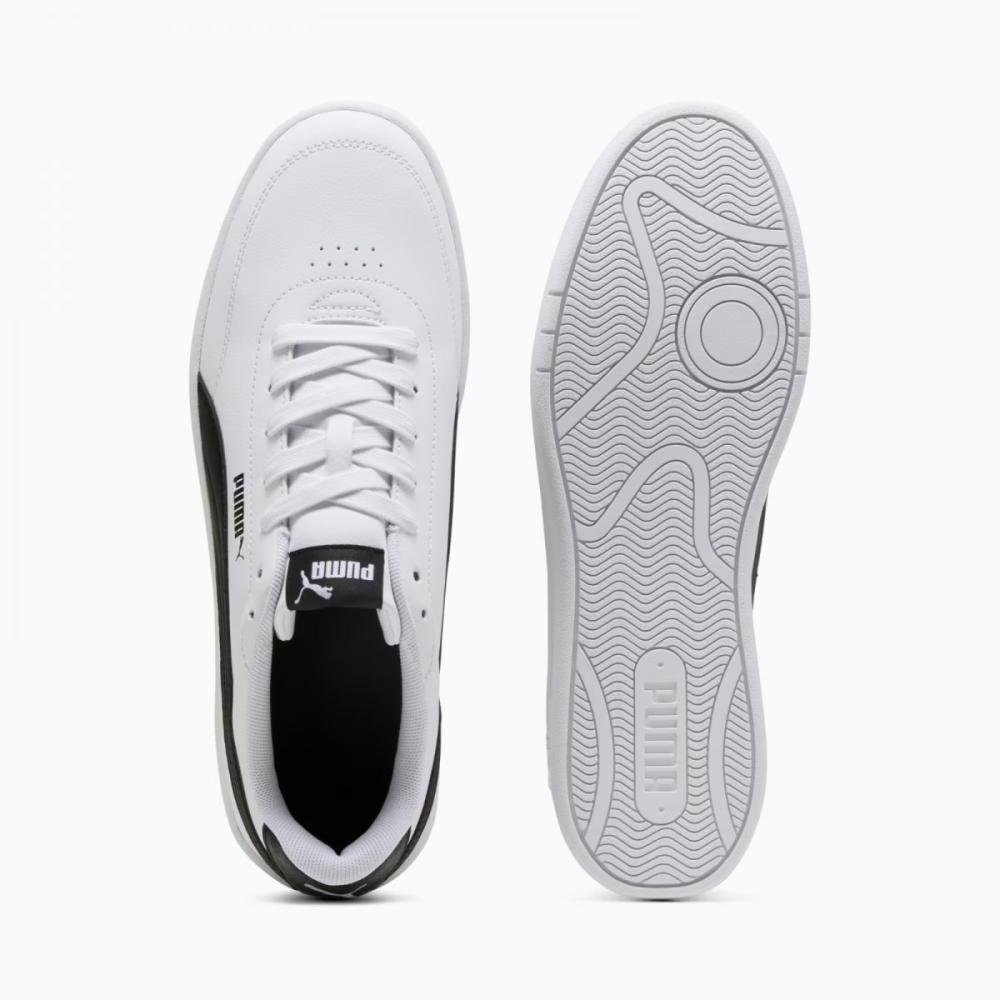Tenis Puma Court Classic Clean Bdp Branco/Preto 4