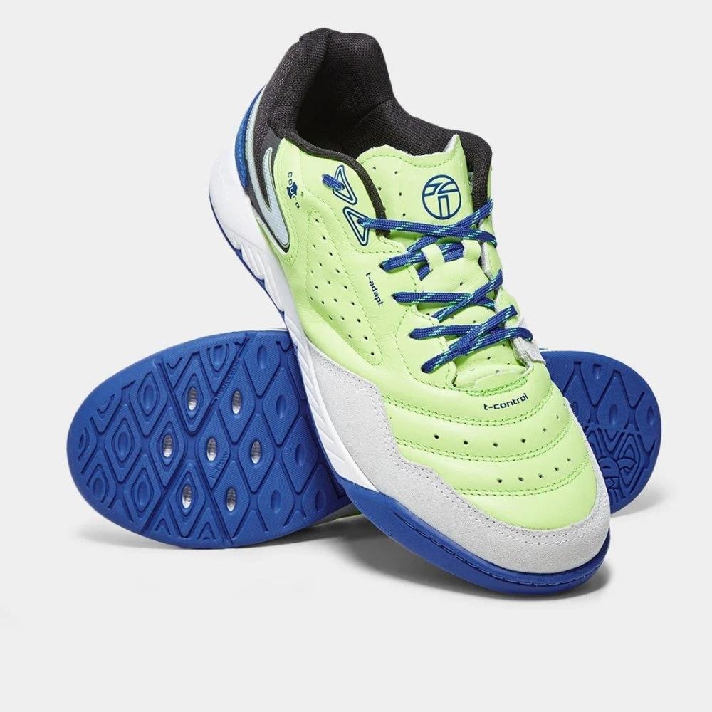 Chuteira Futsal Topper Dominator Pro V Verde/Preto 2