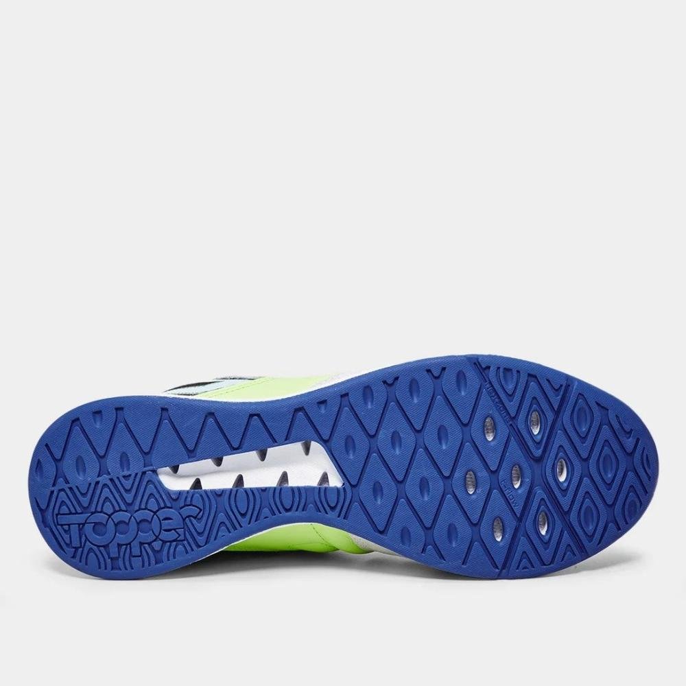 Chuteira Futsal Topper Dominator Pro V Verde/Preto 4