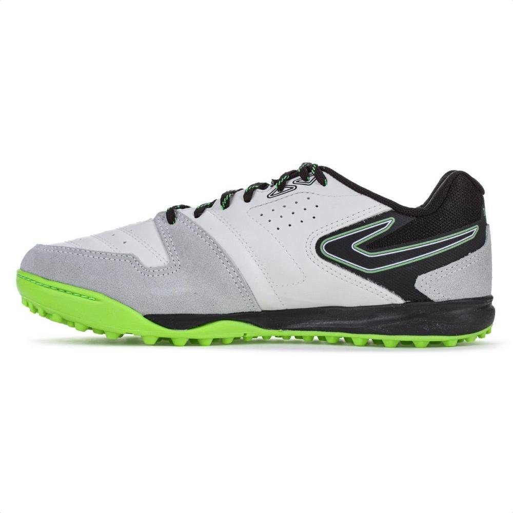 Chuteira Society Topper Dominator Club V Branco/Preto 2