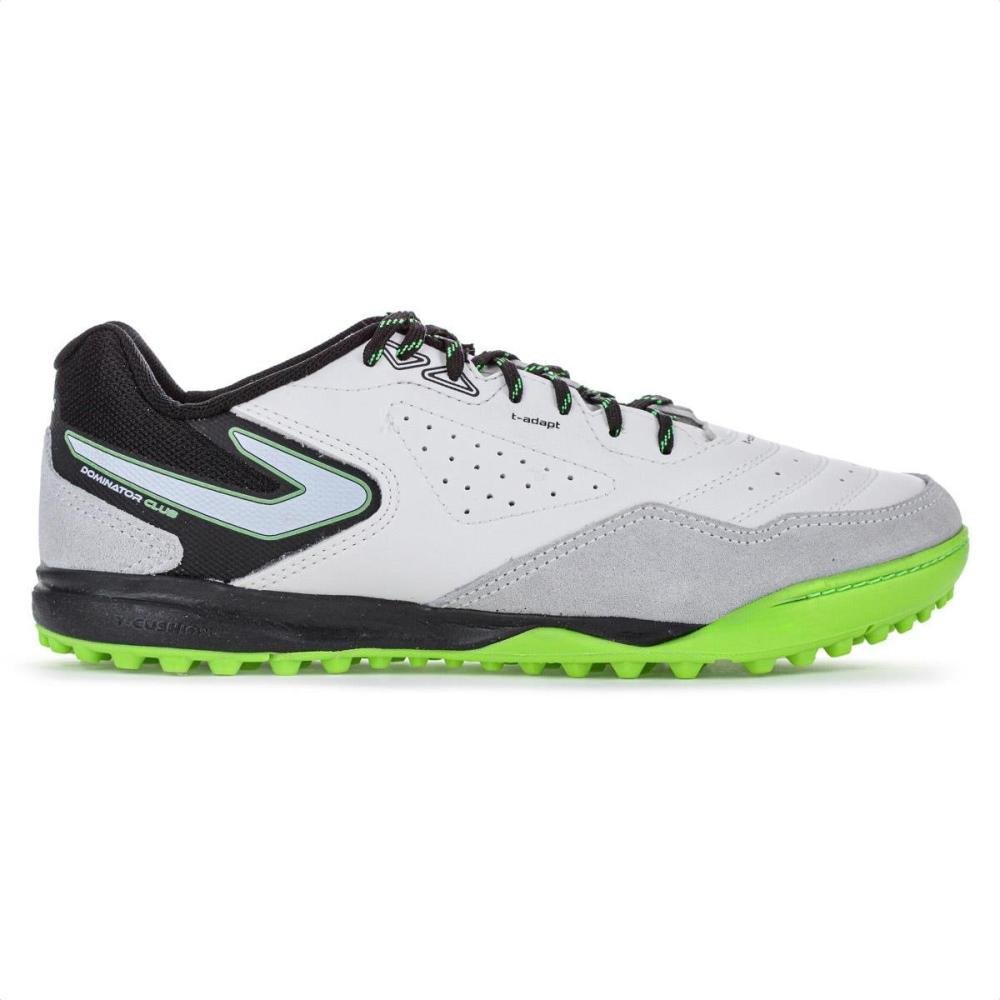 Chuteira Society Topper Dominator Club V Branco/Preto 1