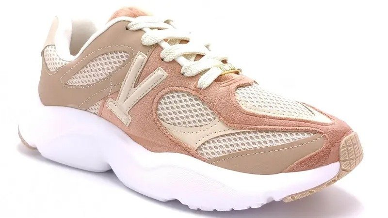 Tenis Vizzano 1440.110.104973 Bege/Marrom 2