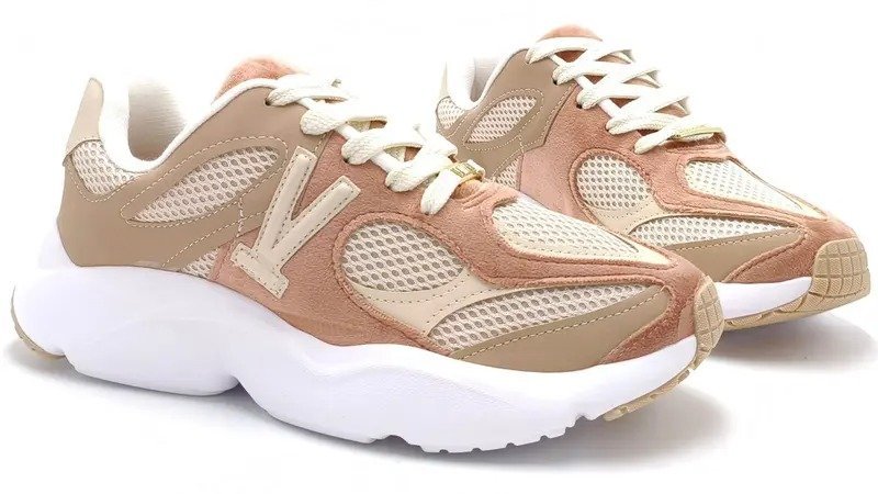 Tenis Vizzano 1440.110.104973 Bege/Marrom 3