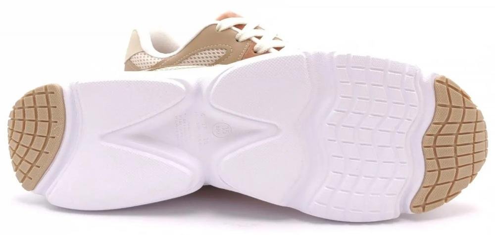 Tenis Vizzano 1440.110.104973 Bege/Marrom 5