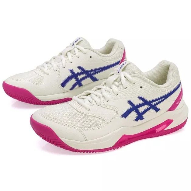 Tenis Asics Gel Dedicate 8 Branco/Rosa 2