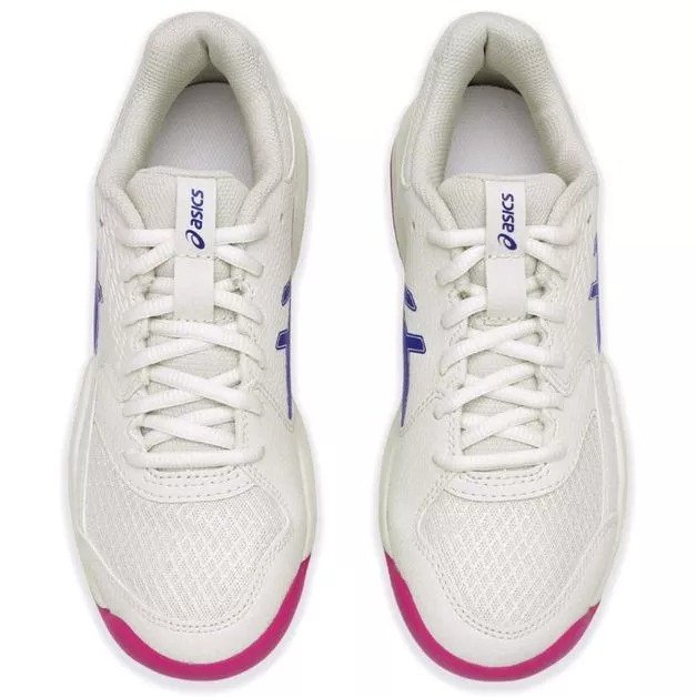 Tenis Asics Gel Dedicate 8 Branco/Rosa 3
