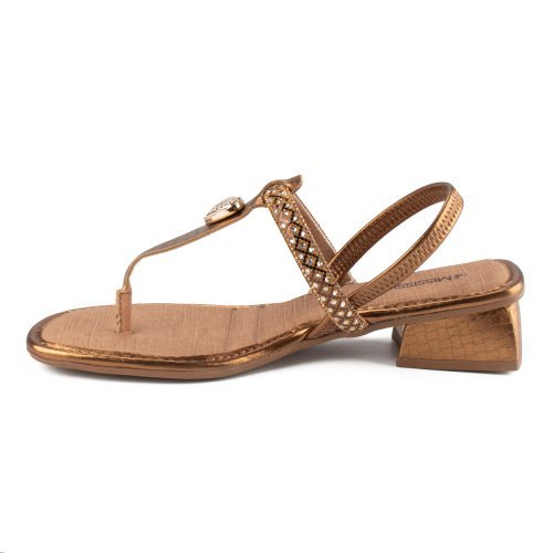 Sandalia Mississipi Mf342 Dourado 3