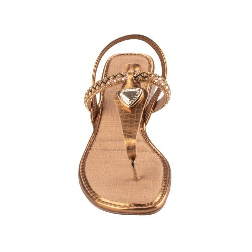 Sandalia Mississipi Mf342 Dourado 5