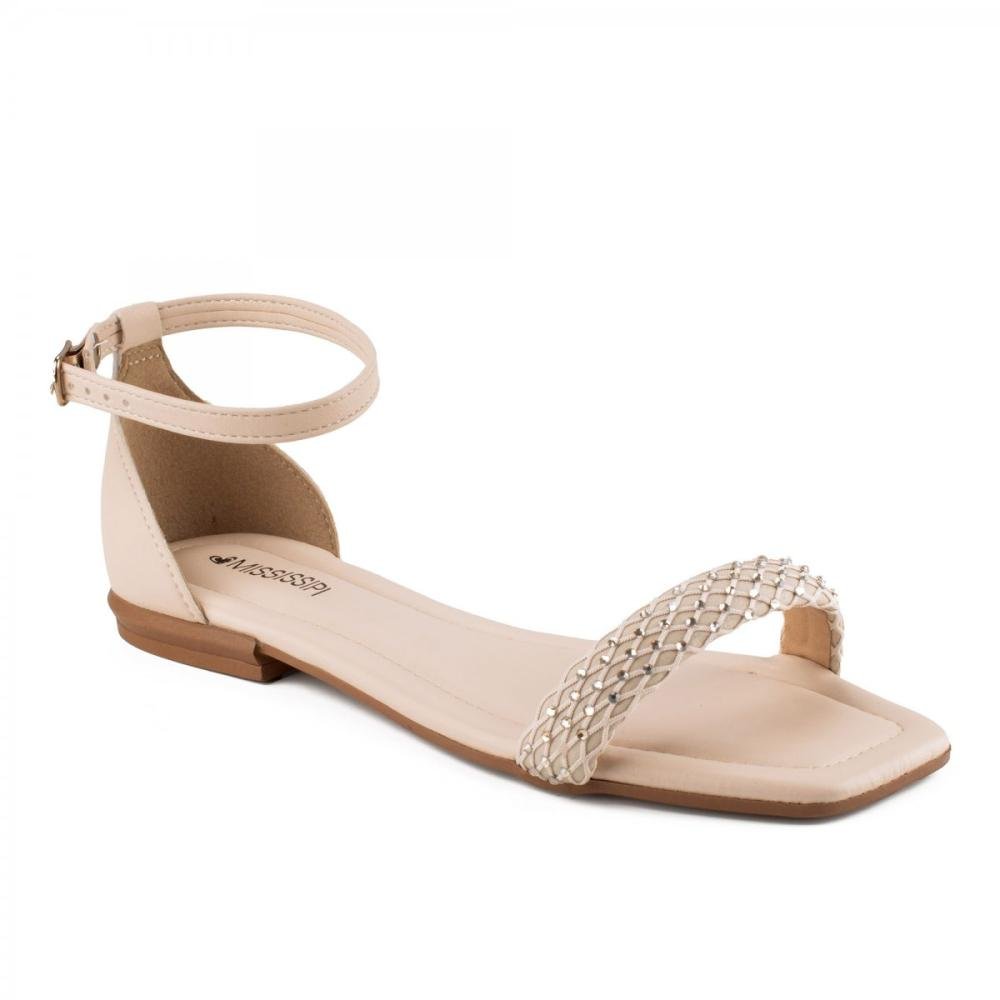 Sandalia Mississipi Mf833 Bege 5