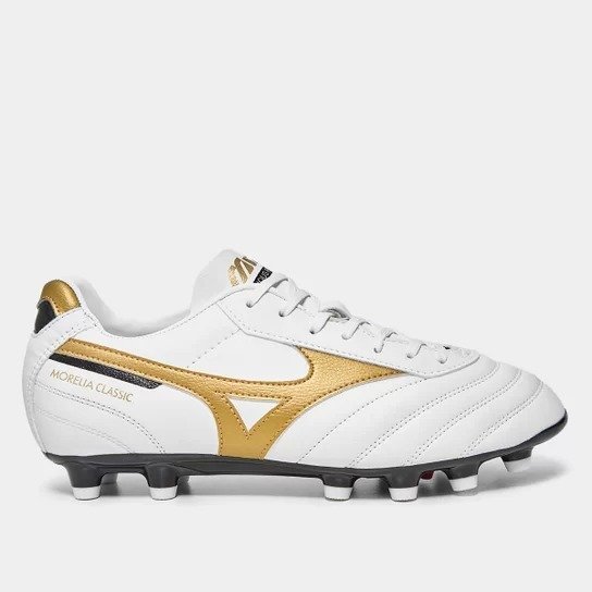 Chuteira Mizuno Campo Morelia Classic Md Masculina