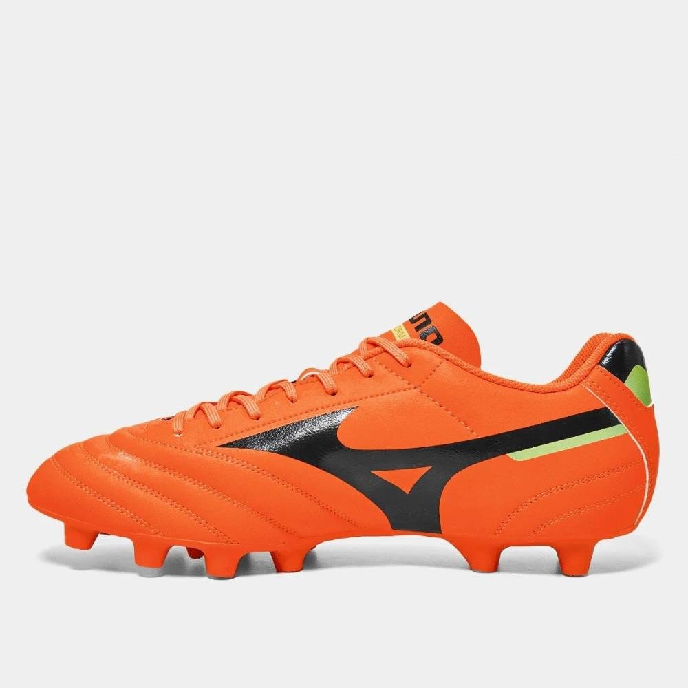 Chuteira Campo Mizuno Morelia Club Md Laranja 2