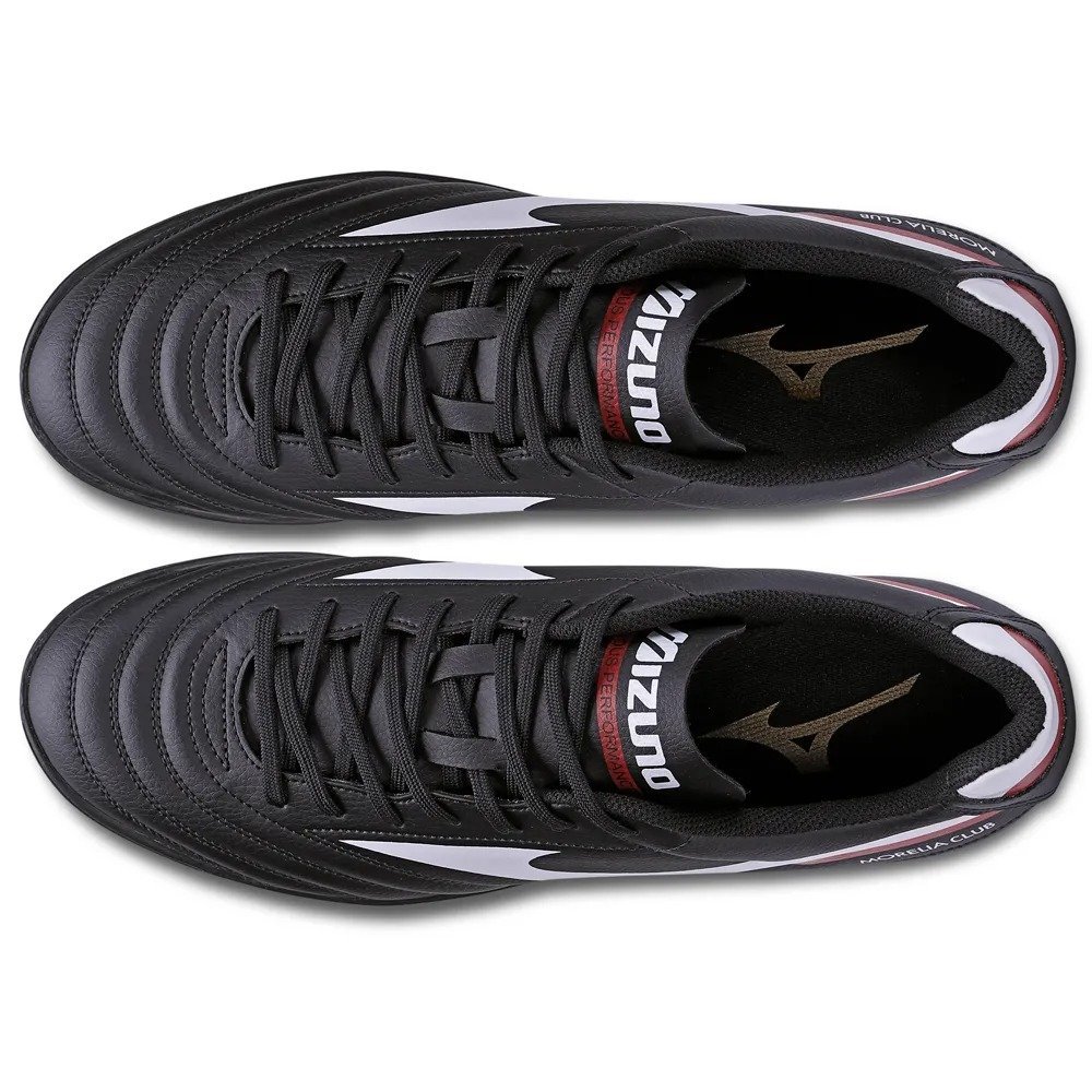 Chuteira Society Mizuno Morelia Club As Masculina Preto/Branco 3