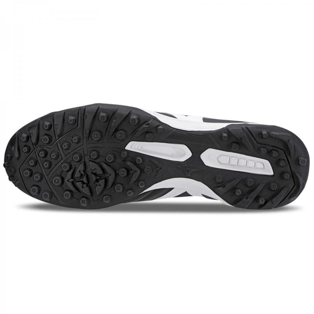 Chuteira Society Mizuno Morelia Classic As Preto/Branco 3