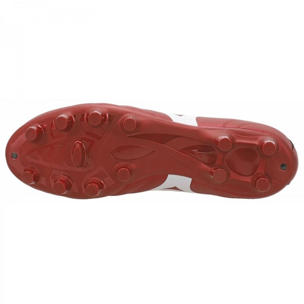 Chuteira Mizuno Campo Morelia Club Md Vermelho/Branco 3