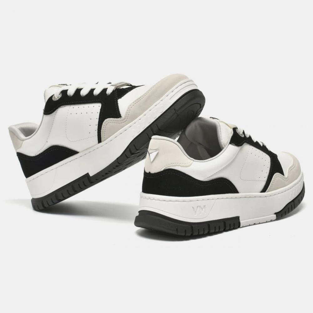 Tenis Via Marte 219-002-01 Preto/Bege 3