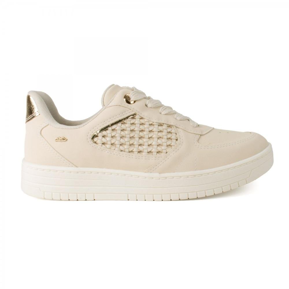 Tenis Dakota D1041 Feminino Bege 2