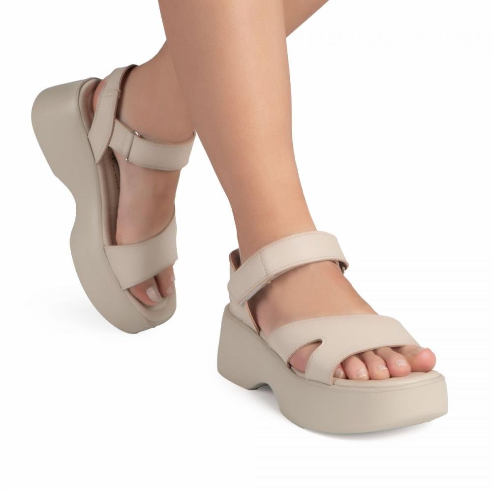 Sandalia Dakota Y9692 Feminino Bege 2
