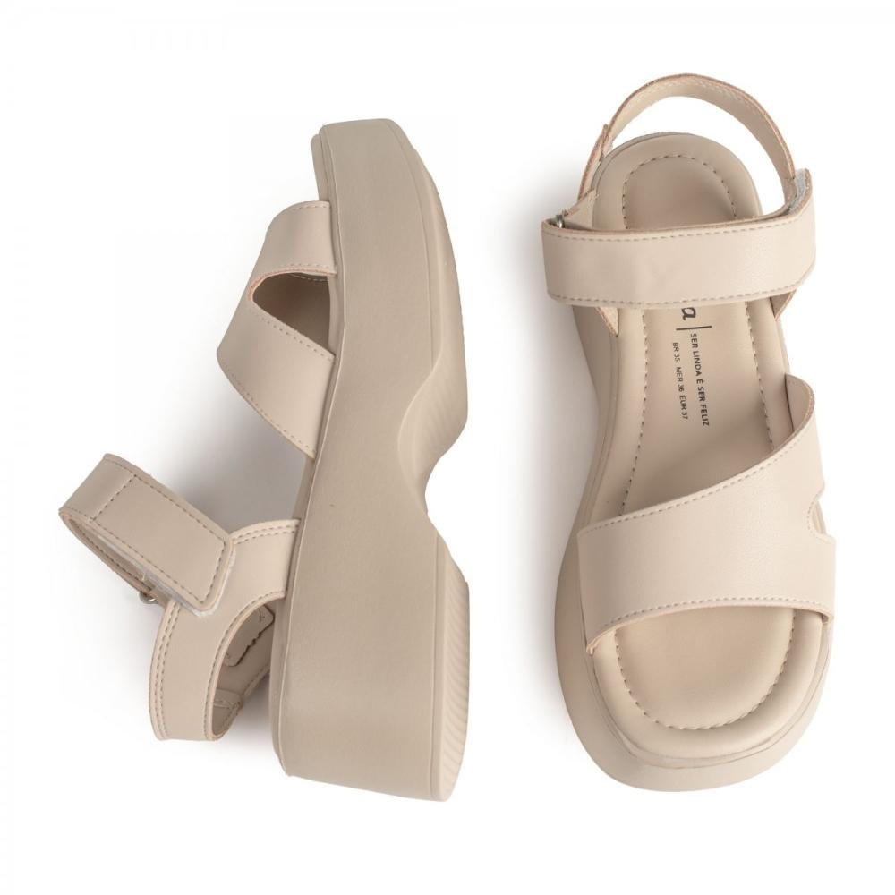 Sandalia Dakota Y9692 Feminino Bege 6