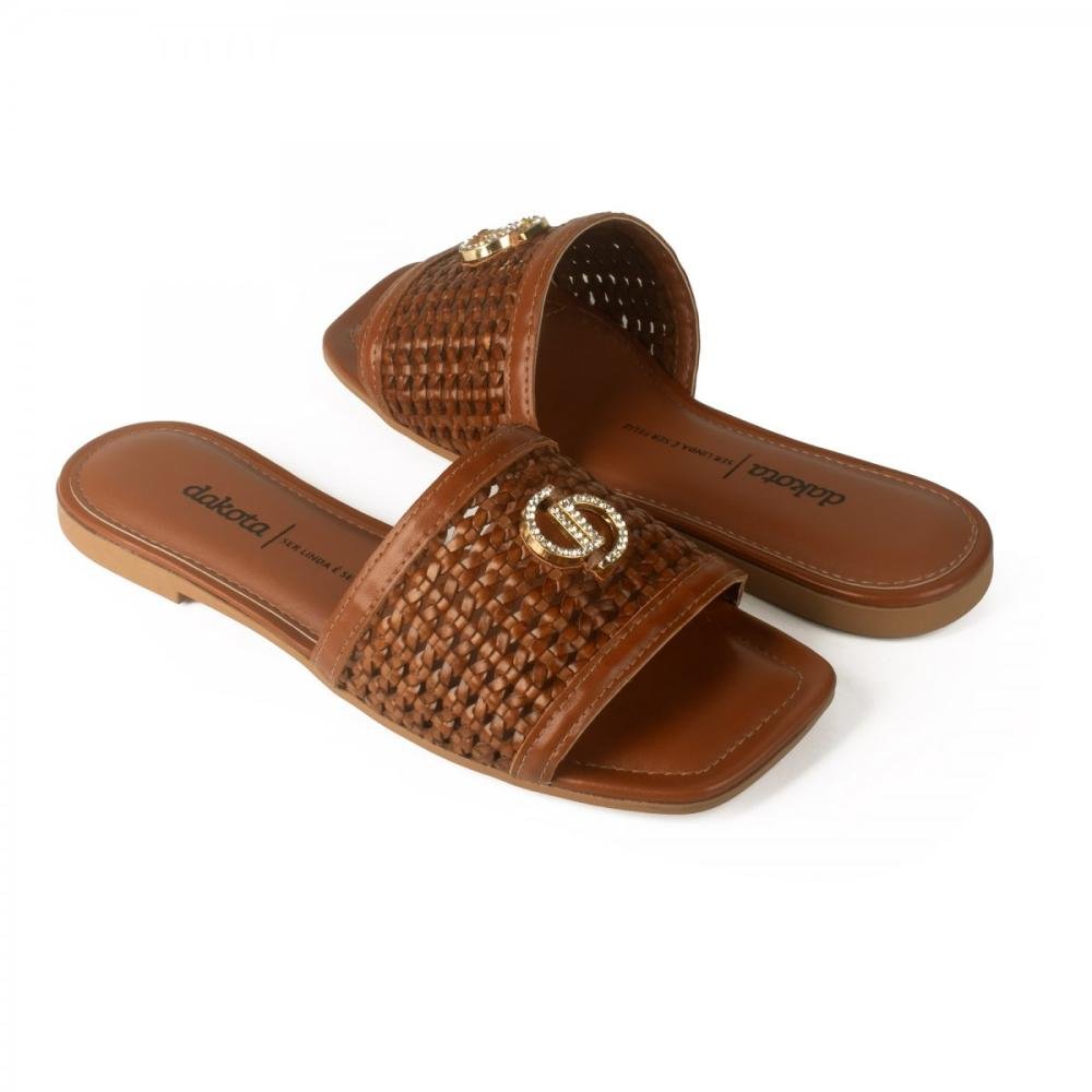 Sandalia Dakota Y9933 Feminino Marrom 3