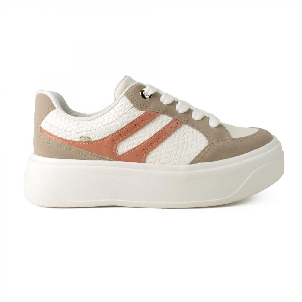 Tenis Dakota D0983 Branco/Bege 2