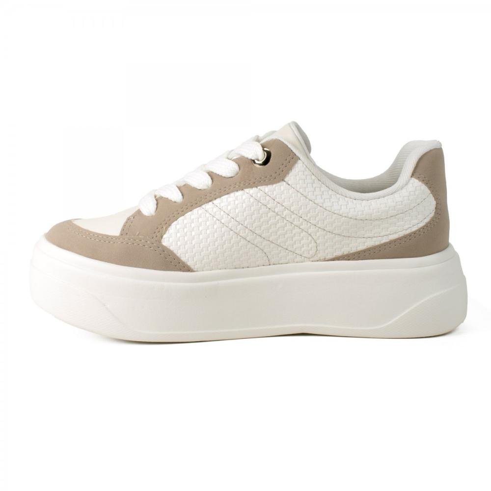 Tenis Dakota D0983 Branco/Bege 5