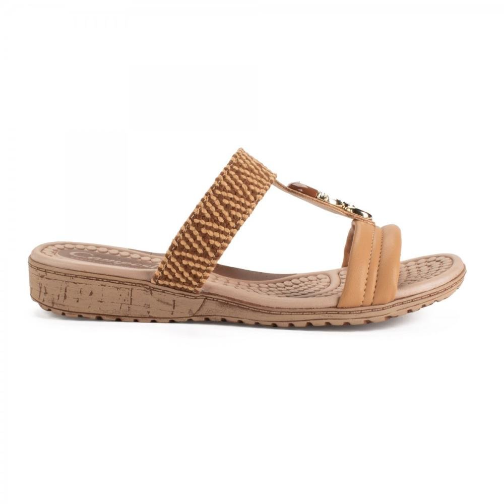Sandalia Campesi Ce162 Feminino Bege 3