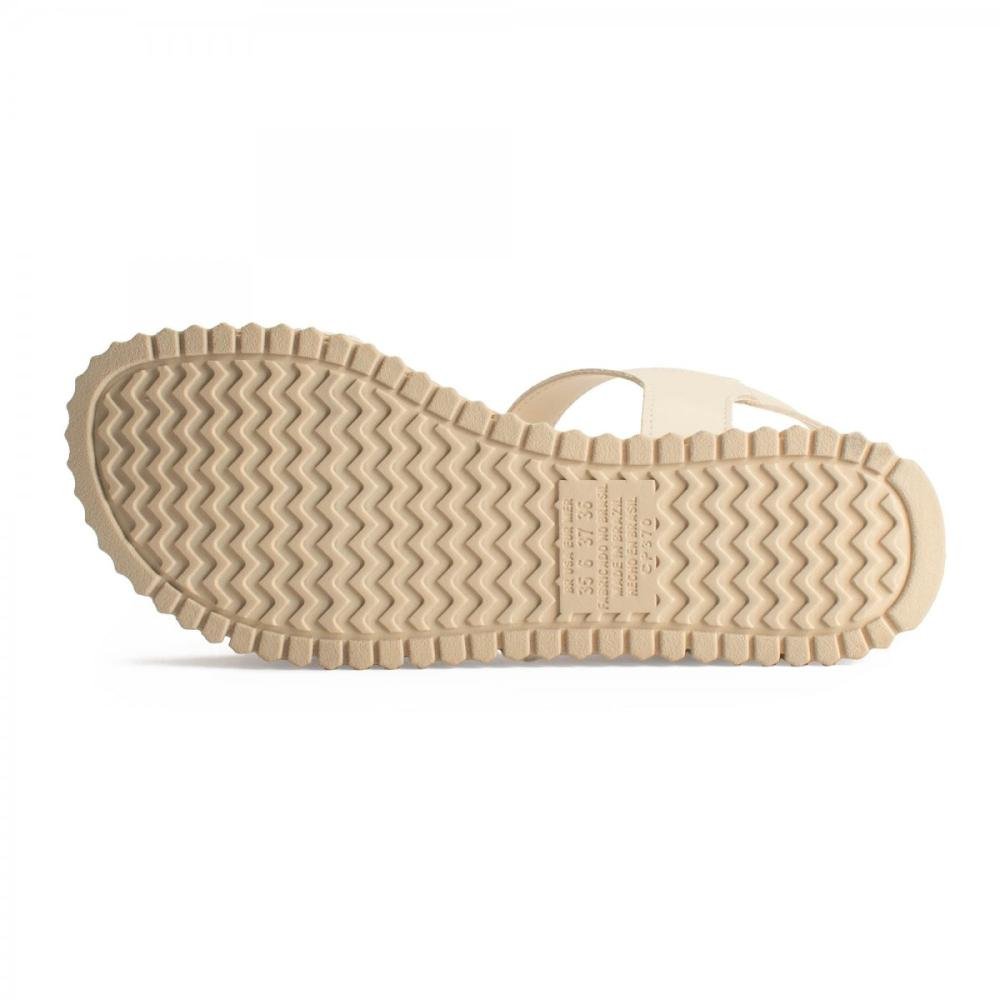 Sandalia Campesi Cp552 Feminino Bege 5