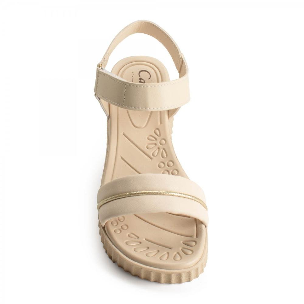 Sandalia Campesi Cp552 Feminino Bege 6