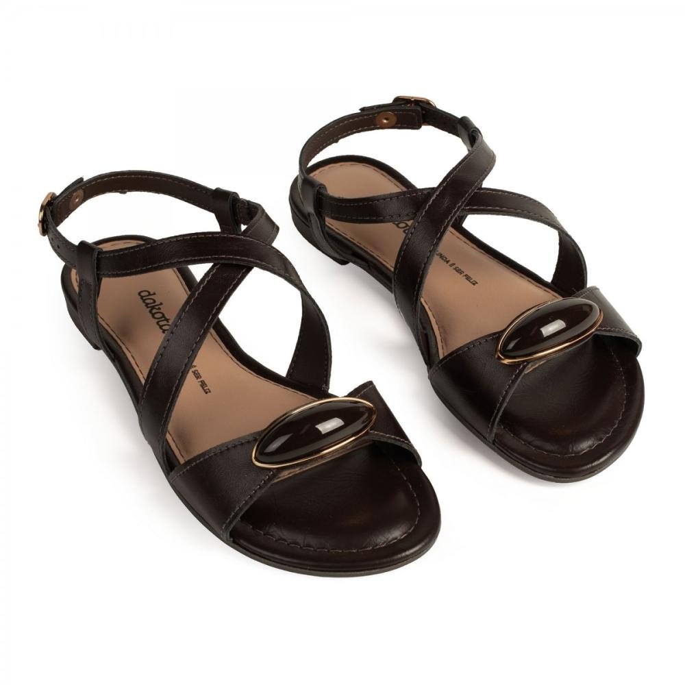 Sandalia Dakota Y9644 Café 6