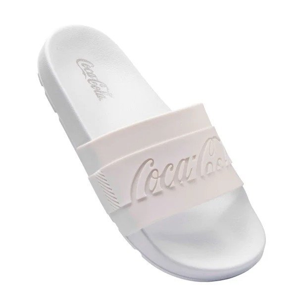 Chinelo Slide Coca-Cola Cc4790 Branco 2