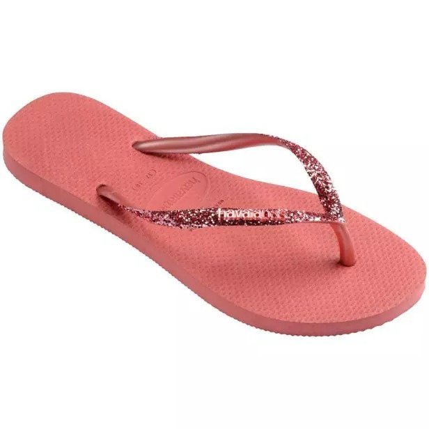 Chinelo Havaianas Glitter Ii Fc Salmão 3