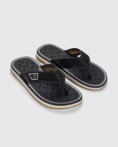 Chinelo Cartago 12308 M Laga Sport Bege/Preto 2